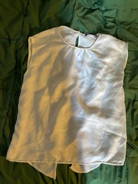 Photo of free Zara white blouse (Sunset park) #2