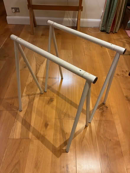 Photo of free Pair of trestles for work table, etc. (Marlow SL7) #1
