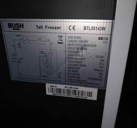 Photo of free Bush fridge freezer (HR2 Redhill) #1