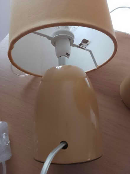 Photo of free Lampshade & pair of bedside lamps (Moreton Hall BSE) #3