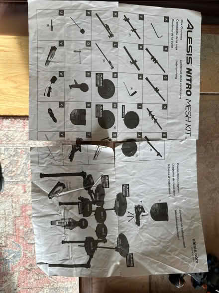 Photo of free Alesis Mesh drum kit and Roland Gino G keyboard (West Bergholt CO6) #3