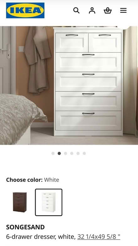 Photo of free IKEA dresser (Hill East) #1