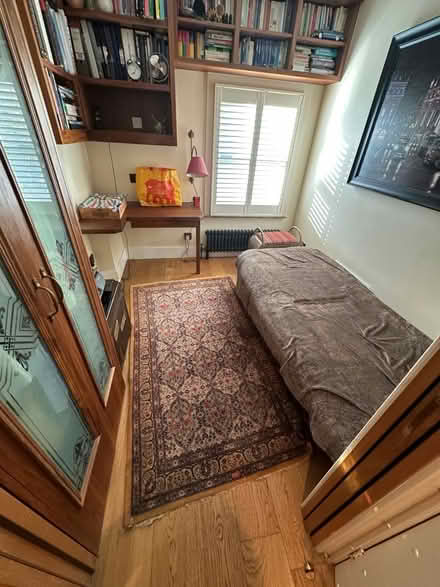 Photo of free Wooden single bed (Kensington W8) #1