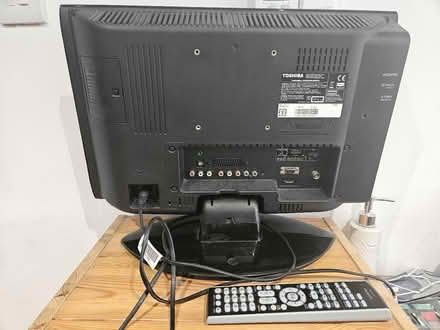 Photo of free Toshiba 19" Portable TV with integrated DVD player (Camden) #2