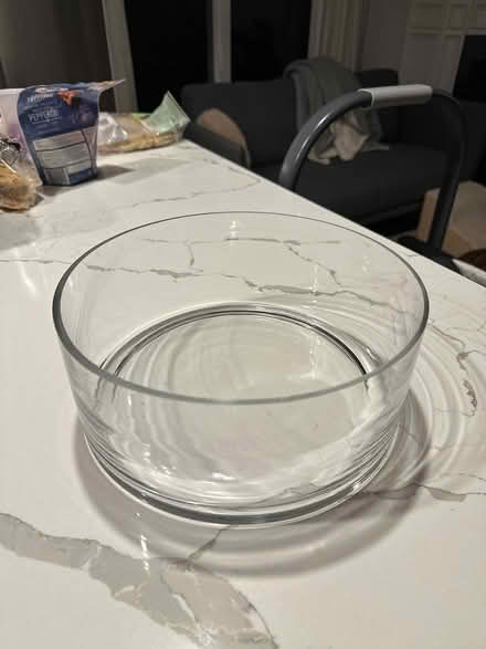 Photo of free Large glass bowl for floral (Markham) #1