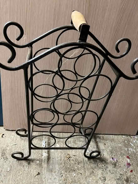 Photo of free Iron wine rack (Fobbing SS17) #1