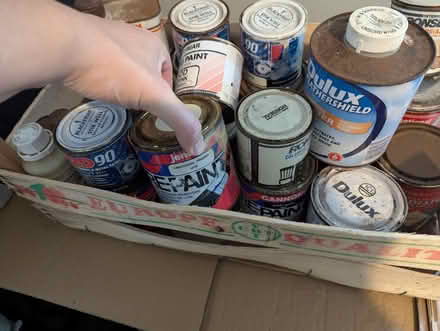 Photo of free Various paints (OX11) #2