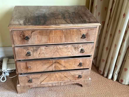 Photo of free Chest of drawers solid wood (Poole BH14) #1