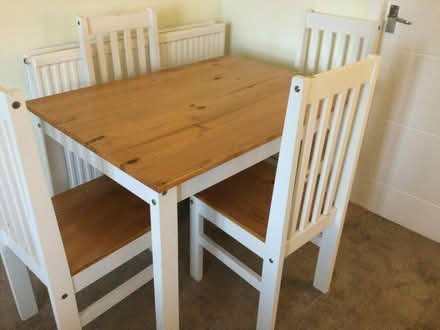 Photo of free Table and chairs (G81) #1