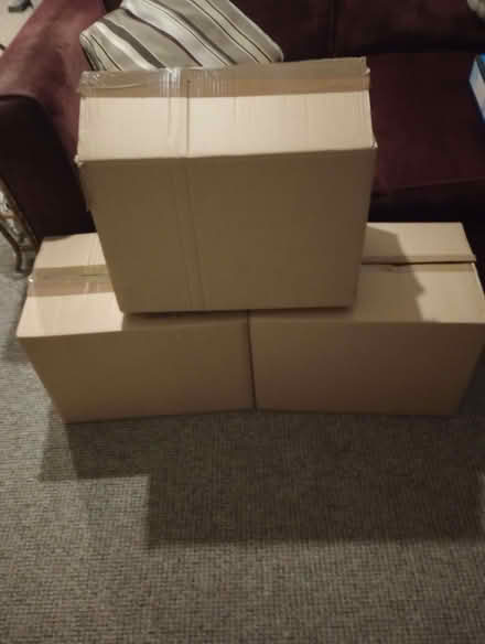 Photo of free 30 cardboard boxes used by removals. (Dawlish EX7) #1