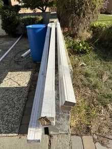 Photo of free new door frame trim #2