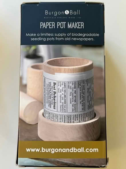 Photo of free Paper Pot Maker (Tenleytown DC) #1