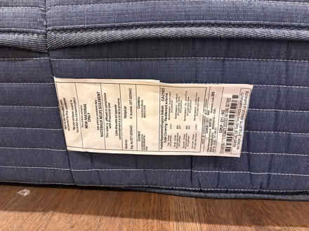 Photo of free King Size Mattress - Like New (Georgetown) #3