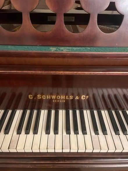 Photo of free C. Schwohls & co grand piano (York house school WD3) #1