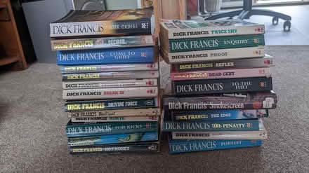 Photo of free Dick Francis books (west side of Horsham) #1