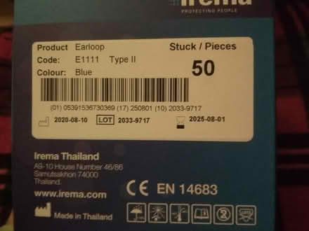 Photo of free Surgical face masks box of 50 (Dublin central) #2