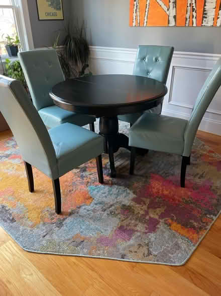 Photo of free Dining table and 4 chairs (West Roxbury (Boston)) #1