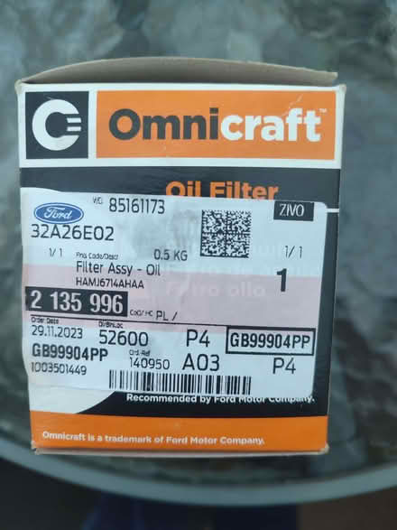 Photo of free Oil Filter for VW (Northowram HX3) #2