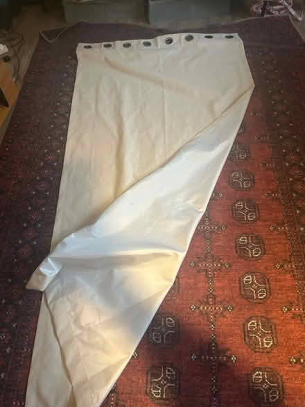 Photo of free Dunhelm beige curtain x4 (Streatham Hill) #2