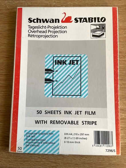 Photo of free Inkjet film (Groby LE6) #2