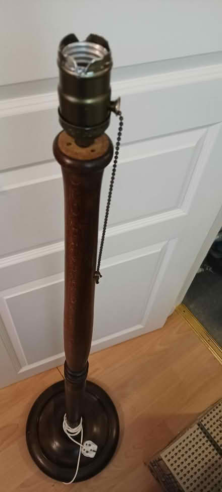 Photo of free Wooden lamp (South reading RG2) #1