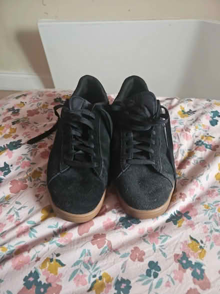 Photo of free Black Puma trainers, almost new (Norham Manor OX2) #1