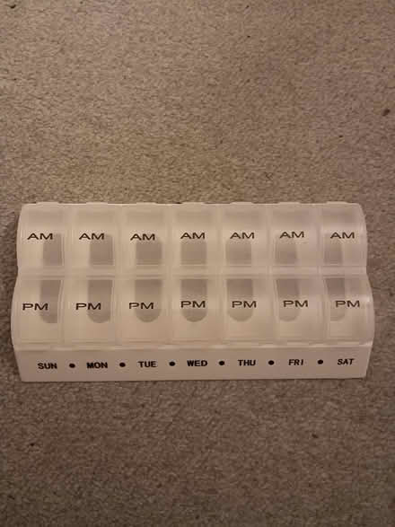 Photo of free Pill box (Whitefield M45 (Besses)) #1