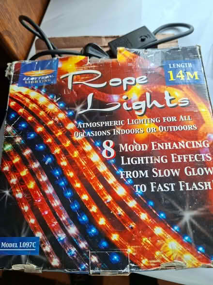 Photo of free Christmas rope lights (Sainsburys GL52) #1