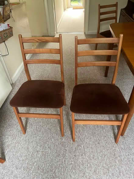 Photo of free Dining table and four chairs (Rock, Cornwall) #3