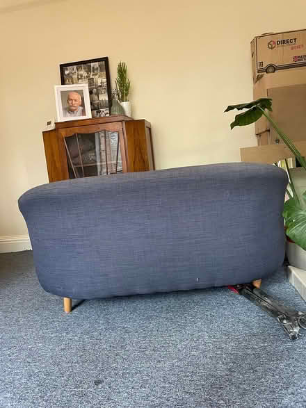 Photo of free Small 2 seater sofa in Navy (Cambridge CB4) #2