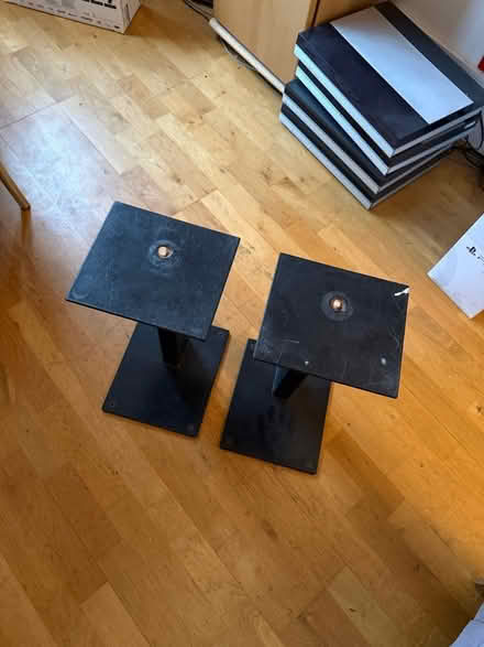 Photo of free Heavy metal speaker stands (HA6 Northwood) #2