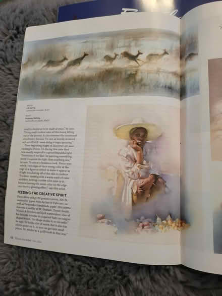 Photo of free Two watercolor Artist Magazines (Near Downtown Ypsilanti) #4