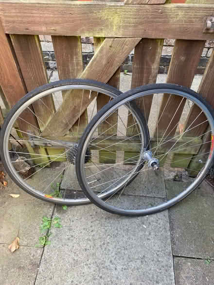 Photo of free Bicycle wheels (Hockley Port B18) #1