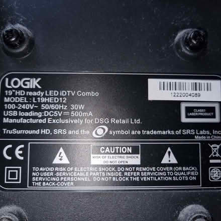 Photo of free Logik 19" computer monitor/TV (Lower Earley RG6) #4
