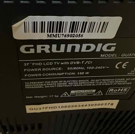 Photo of free 37” tv (Droitwich Spa) #2