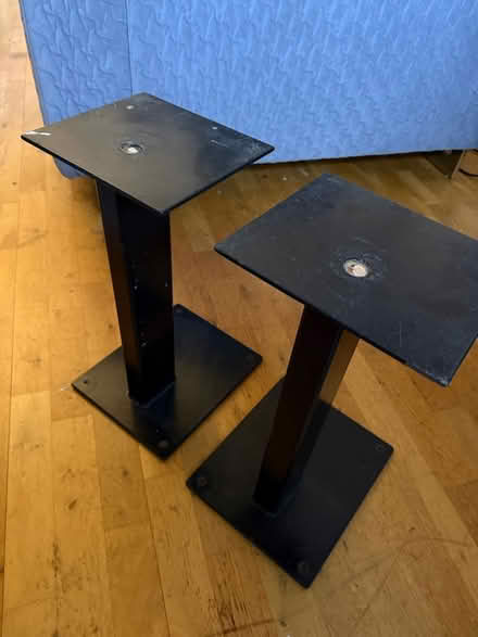 Photo of free Heavy metal speaker stands (HA6 Northwood) #3