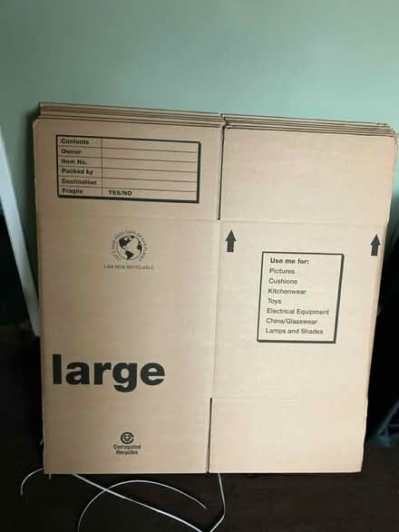 Photo of free Six large packing boxes (NE5 etal lane) #1