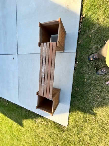 Photo of free Patio plant bench (New Berlin) #3