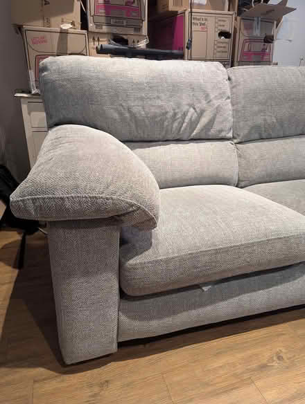 Photo of free Grey Couch (Cambridge Heath E2) #4