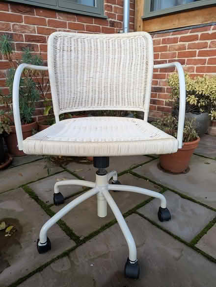 Photo of free IKEA Gregor white desk chair (HR6 0EZ) #1