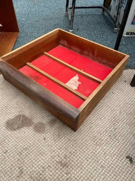 Photo of free Two teak drawers (Leek Wootton CV35) #2