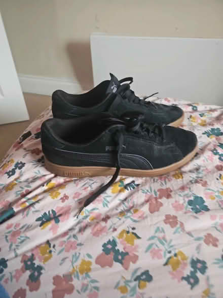 Photo of free Black Puma trainers, almost new (Norham Manor OX2) #2
