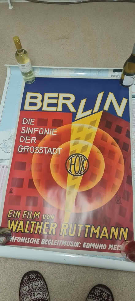Photo of free Berlin Movie Poster 100cm x 66cm (Stroud Green N4) #1