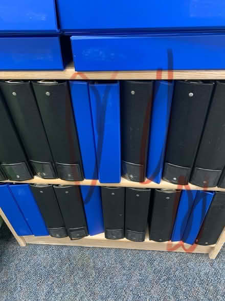 Photo of free thick binders (Lafayette) #1