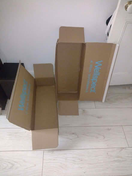Photo of free 2 x cardboard boxes (Crookes S10) #1
