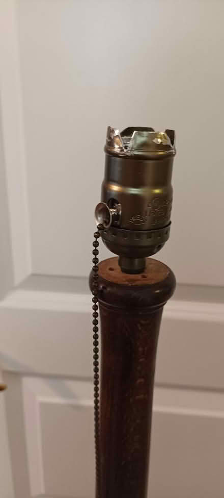 Photo of free Wooden lamp (South reading RG2) #2