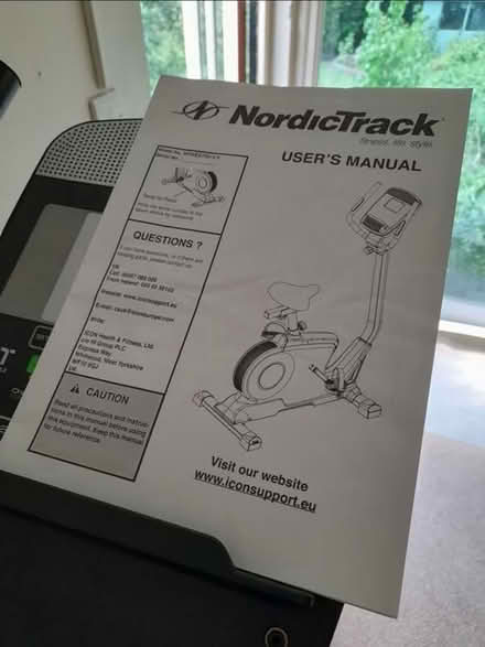 Photo of free NordicTrack VX500 exercise bike (Amersham HP6) #1