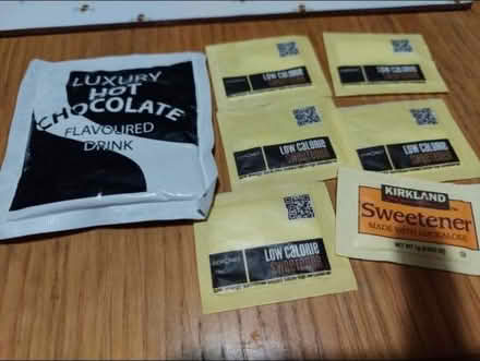 Photo of free Hot chocolate and sugar sachets (Newark NG24) #1