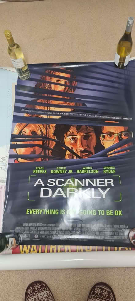 Photo of free A Scanner Darkly movie poster (Stroud Green N4) #1