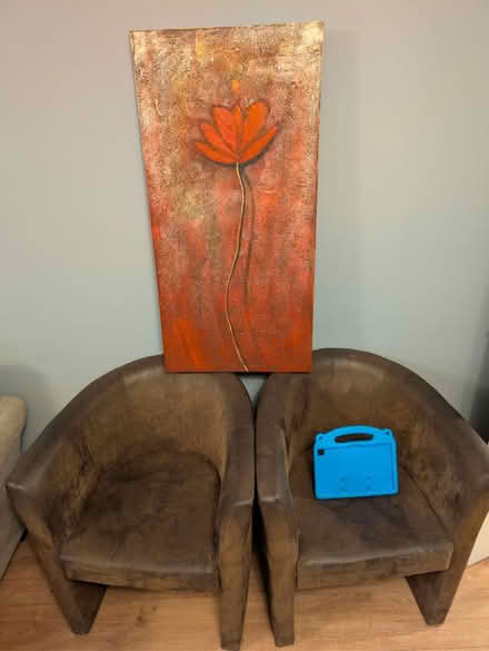 Photo of free Two chairs picture tablet case (BD2) #1